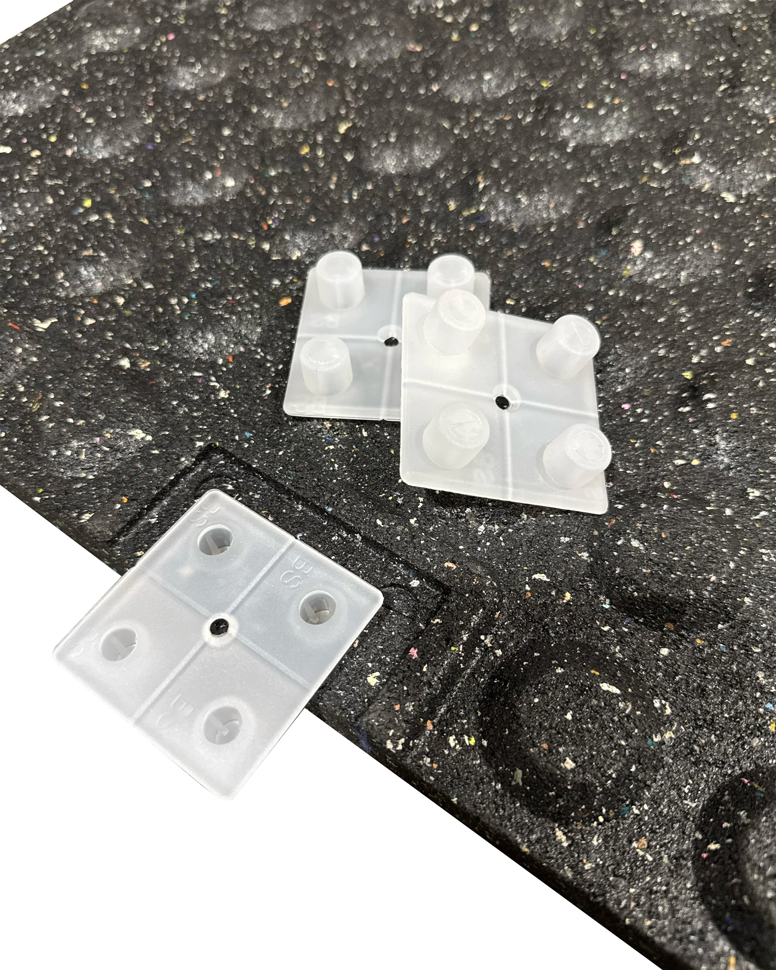 20mm Premium Black Rubber Tile (1m x 0.5m / Grey Fleck) - Image 5