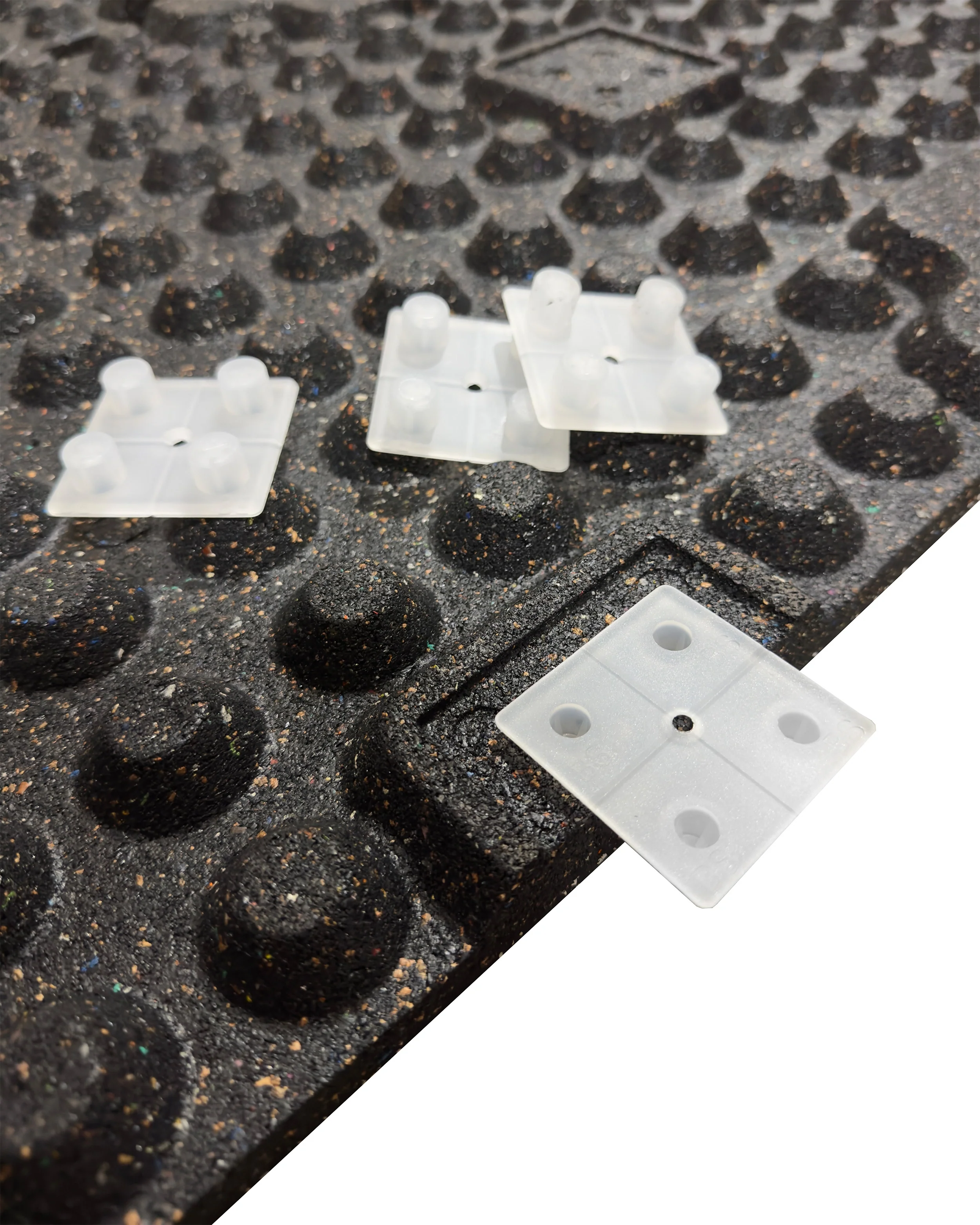 30mm Premium Black Rubber Tile (1m x 0.5m / Grey Fleck) - Image 5